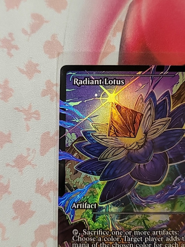Radiant Lotus (Showcase) # 406 Aetherdrift Magic The Gathering Tcg - Picture 2 of 10