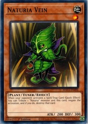 Naturia Vein HAC1-EN096 Common 1st Edition Hidden Arsenal: Chapter 1