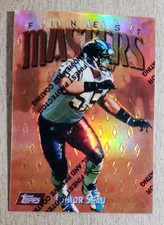 1997 Topps Finest Refractor Junior Seau #60 San Diego Chargers