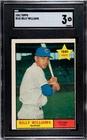 1961 Topps #141 Billy Williams Rookie Chicago Cubs SGC 3