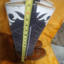 Anderson Bean womens 7B. Blue brown Square To...