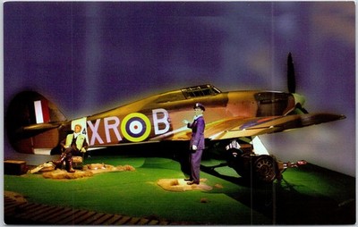 Eagle Squadron Diorama National Museum US Air Force WWII Hawker Hurricane