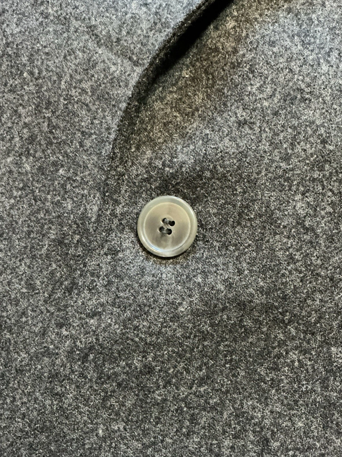 A.P.C. Rue Madame Paris Two Button Charcoal Grey Sportscoat Blazer Jacket Sz. M - product detail image 8