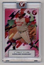 2025 Topps Pristine Pink Pristine Refractors #294 Josh Naylor 1/15 - NM-MT
