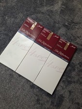 3 PC 6 Pairs Hanes Silk Reflections Knee Highs Silky Sheer Taupe Reinforced Toe