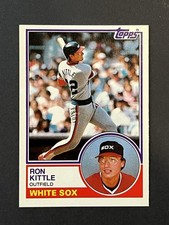 1983 Topps Traded baseball Ron Kittle Rookie card #55T NM-MT