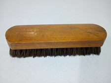 Vtg Unbranded Genuine 100 Horsehair Boot/Shoe Brush Made In Belgium