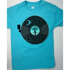 The Duck Company On the Beach South Padre Island LP Surf Tshirt size S Pre-Owned