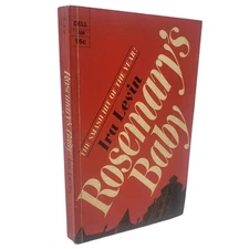 ROSEMARY'S BABY Ira Levin VINTAGE 1968 Dell Book First Printing MIA FARROW PB