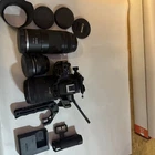 Canon EOS R50 4K Mirrorless Camera + RF-S 18-45mm Lens - & Extras - EXCELLENT