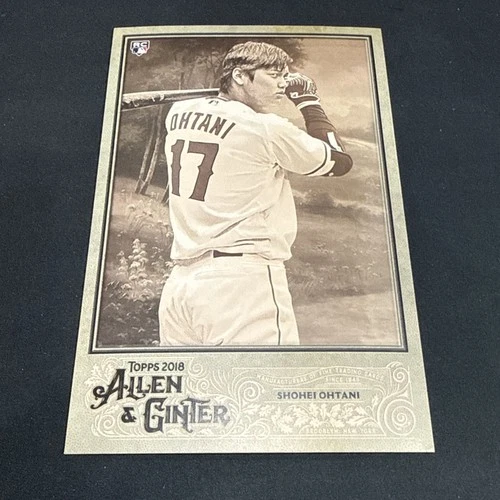 2018 Shohei Ohtani Topps Allen & Ginter "Cabinet Box Topper" Rookie Card # BL-7