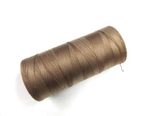 VINTAGE LARGE COMMERCIAL SPOOL HEAVY DUTY SEWING THREAD BRONZE COLOR SERGER VGC