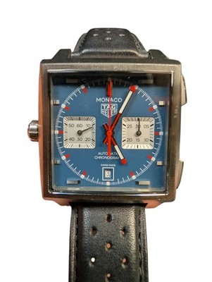 TAG Heuer Monaco CDW2181.FC8360 Chrono Automatic Titanium 39 mm Watch MSRP $9350