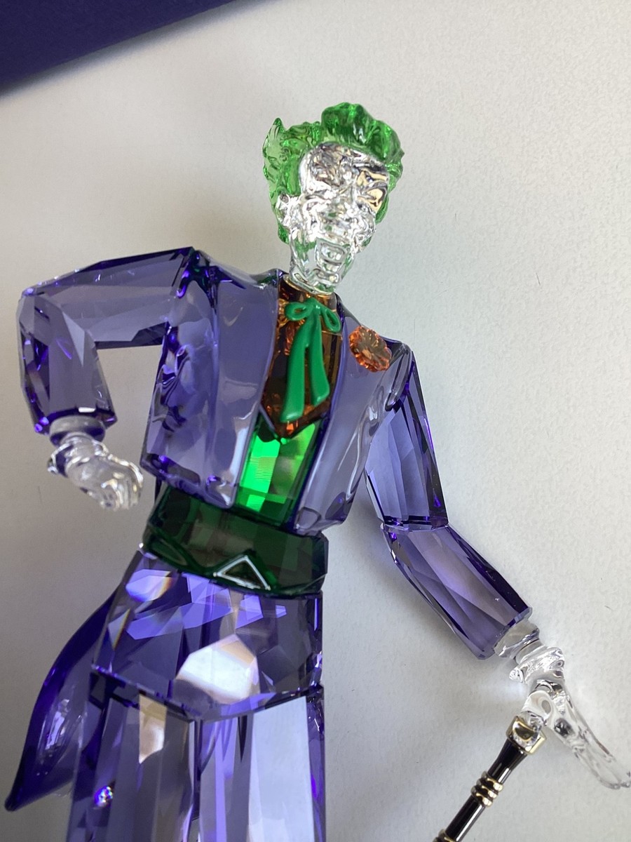 Swarovski Crystal Figurine Batman's “THE JOKER “ 5630604 DC Comics