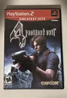 Resident Evil 4 (Greatest Hits) (Sony PlayStation 2, 2005) CIB Clean Copy