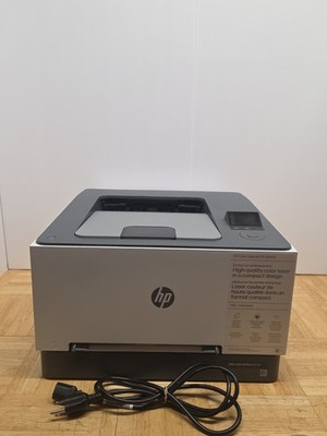 HP Laserjet Pro 3201dw Wifi Color Laser Printer w Toner Tested Working LOW INK