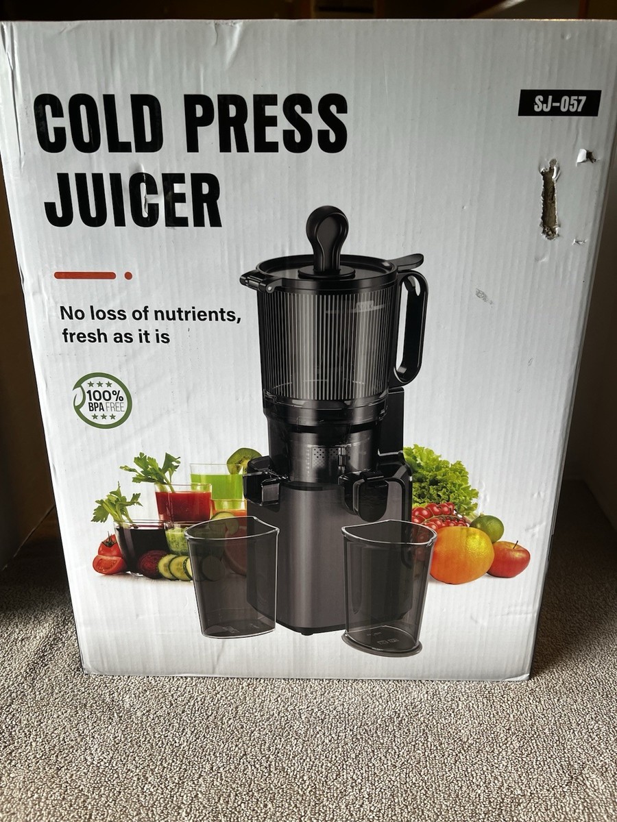 Cold Press Juicer SJ-057 With Large Feed Chute Slow Juicing