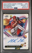 2023 Topps Cosmic Chrome MacKenzie Gore Autograph PSA 10 #CCA-MG Nationals