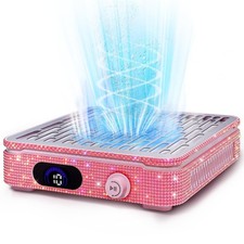 Nail Dust Collector, Corded Powerful Suction Dust Collector for Nail Tech wit...