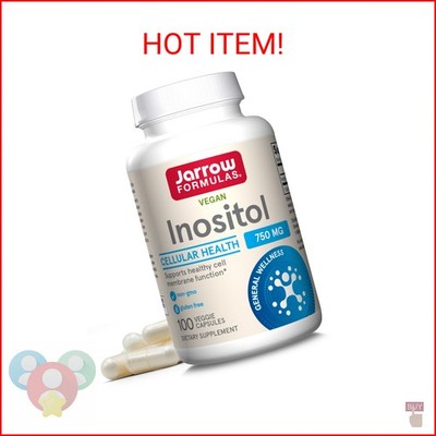 Jarrow Formulas  Inositol 750 mg, Dietary Supplement, Liver Support for Cellular