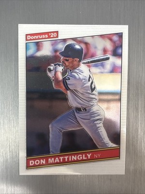 2020 Donruss Optic Don Mattingly #R86-16 Retro 1986 New York Yankees - Phillies