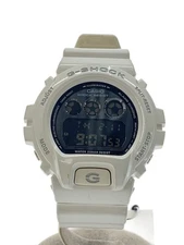 CASIO G-SHOCK Quartz Digital Watch White Rubber Strap Shock Resistant Japan