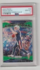 2024 Panini Prizm - Fireworks Drake Maye #22 Green Wave Prizm (RC)
