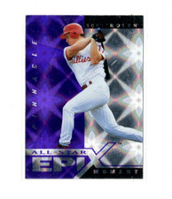 1998 Pinnacle Epix Moment Purple Scott Rolen Insert #E11 Phillies HOF EX/EXMT