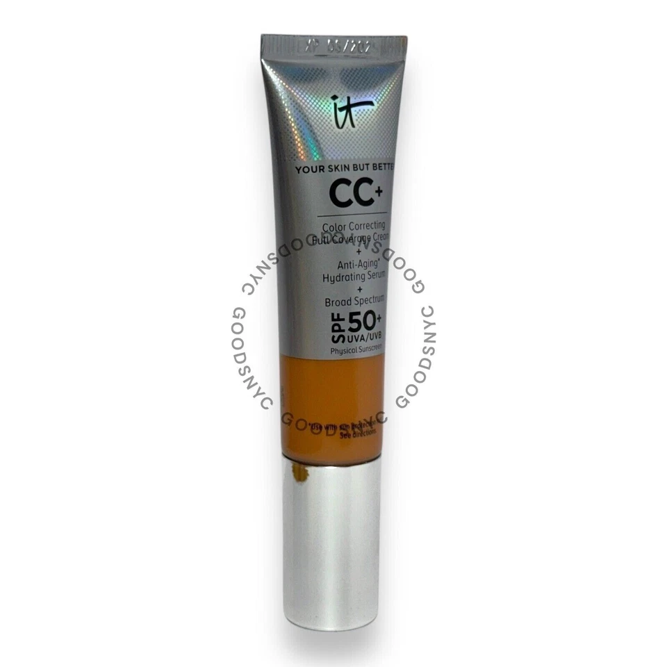 LOT OF 2 It Cosmetics Your Skin but Better CC+ Cream SPF50 RICH HONEY 06/25 - Image 3 of 4