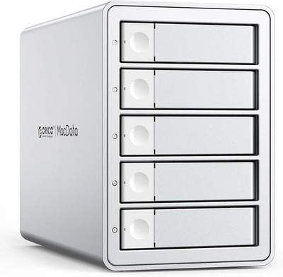 ORICO Daisy-Chain 5 Bay Festplattengehäuse USB 3.1 Gen 2 Aluminium 9958C3