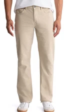 $109 Buffalo David Bitton Men's Straight Leg Six Pants-Sand- 30W x 30L -New Tag