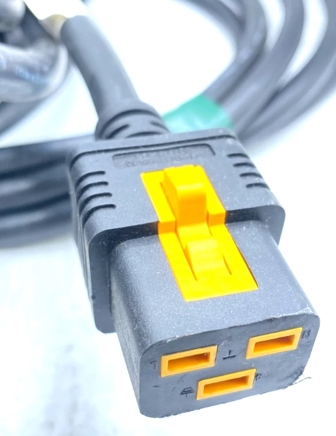 Volex Lot of 3 Power Cord NEMA L5-20P Plug C19 Lock Connector Working - Image 3 of 3