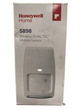 Honeywell 5898 Wireless DUAL TEC Motion Sensor Used No Mounting Hardware