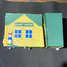 THOMAS THE TRAIN TAKE 'N PLAY PAINT SHOP FOLDING PLAYSET 2009 Fisher Price