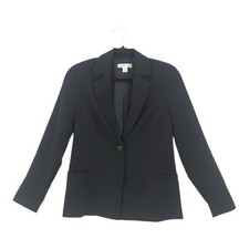 Coldwater Creek Women's Size 4 Black Career Jacket Blazer