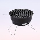 Portable Stainless Steel Mini Folding Charcoal Barbecue Grill For Household Use