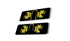 FOX DHX 2022 Performance Rear Shock Suspension Sticker Decal Adhesive Yellow