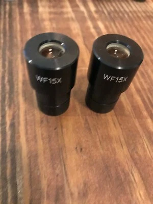 KEN-A-VISION Microscope Eyepiece WF15X 11mm view, (Mount: 20mm dia, 23mm depth) (Pack of 2)