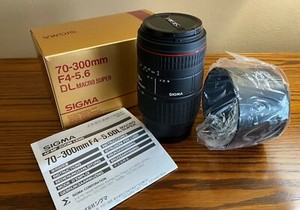 Sigma 70 300mm F4 5 6 Dl Macro Super Interchangeable Lens For Minolta Af Ebay