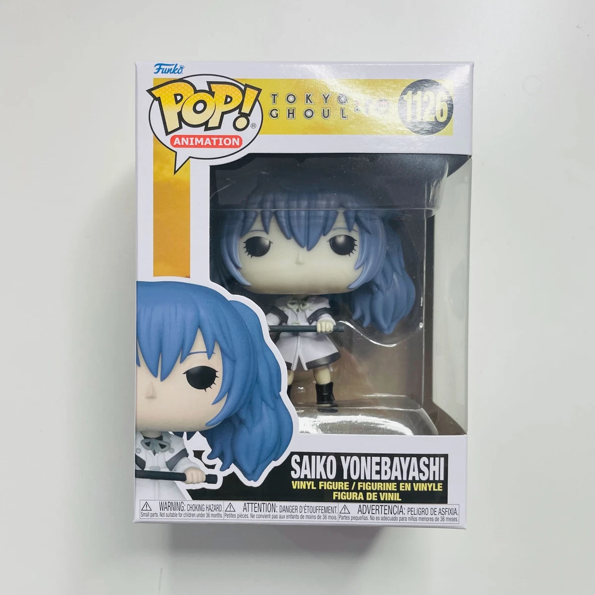 Tokyo Ghoul Anime SAIKO YONASHI with Mallet POP! Figure Toy #1026 FUNKO  NIB