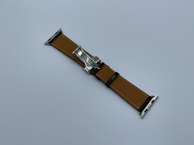 Genuine Apple Watch Hermes Ebene Single Tour Deployment Buckle