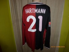 Hertha BSC Berlin Nike Langarm Matchworn Trikot 2003/04 + Nr.21 Hartmann Gr.XL