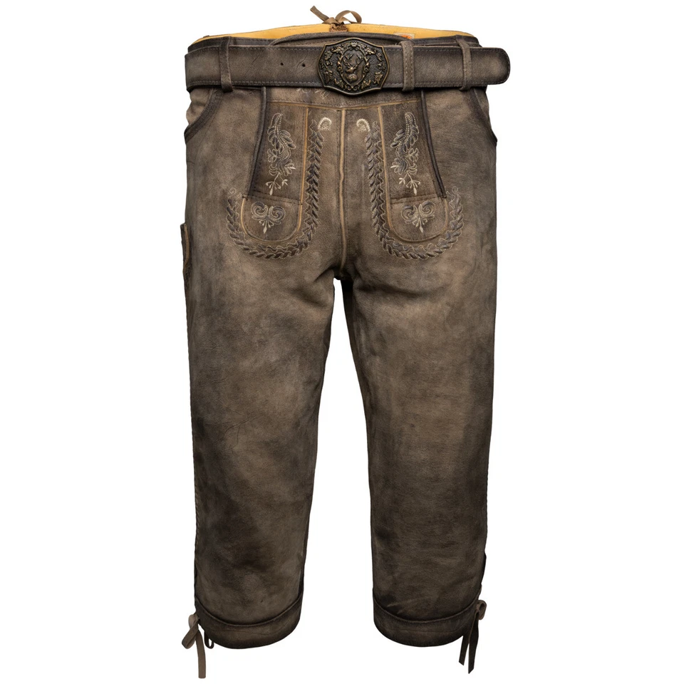 Country Maddox Brenner Pantalon En Cuir Pour Hommes Pantalon Traditionnel - Photo 1/1
