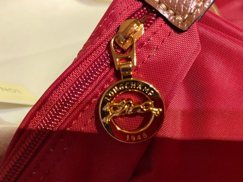 Original Longchamp le pliage, Größe L shopper, rot - Bild 2 von 5