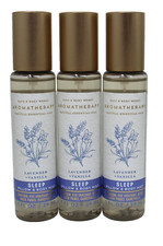 Bath Body Works Sleep Lavender  Vanilla Pillow Body Mist 1 oz Mini Lot of 3 New