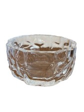1969 ORREFORS LARGE BOWL ORGANIC DESIGN HEAVY...