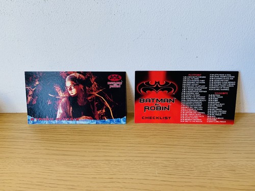 BATMAN AND ROBIN WIDEVISION Lot Of 25 CARDS BY SKYBOX - Picture 8 of 8