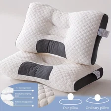 Neck Pillow Help Sleep And Protect The Neck Cervical Orthopedic Household Soybea