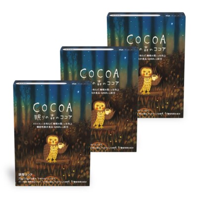 FINE JAPAN Cocoa of the Dreamy Forest sleep support 5 boxes GABA and Glycine