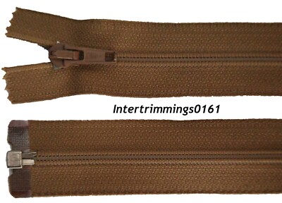 OPTI ZIP CAMEL, 20''/51CM, NYLONZÄHNE, OFFENES ENDE, NO 5, KOSTENLOSER VERSAND